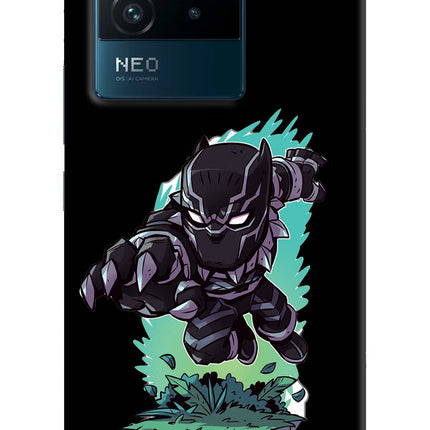 Black Panther IQOO Neo 6 5G Hard Case Back Cover by Casekaro