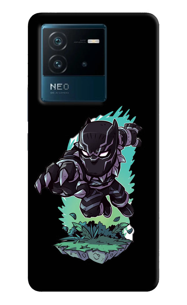 Black Panther IQOO Neo 6 5G Hard Case Back Cover by Casekaro
