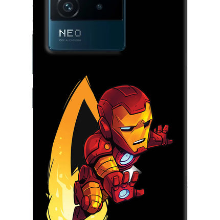 IronMan IQOO Neo 6 5G Hard Case Back Cover by Casekaro