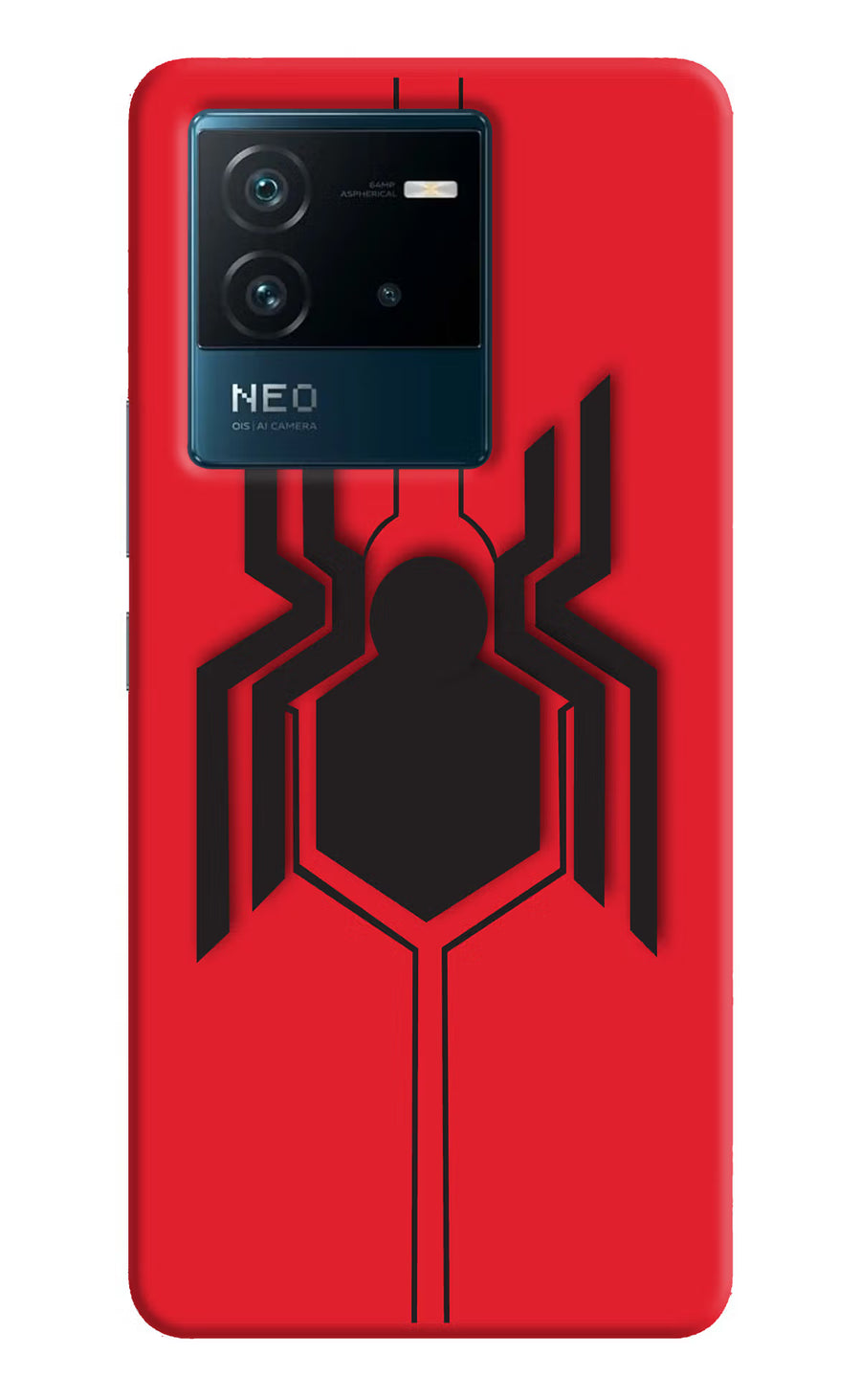 Spider IQOO Neo 6 5G Back Cover, Hard case
