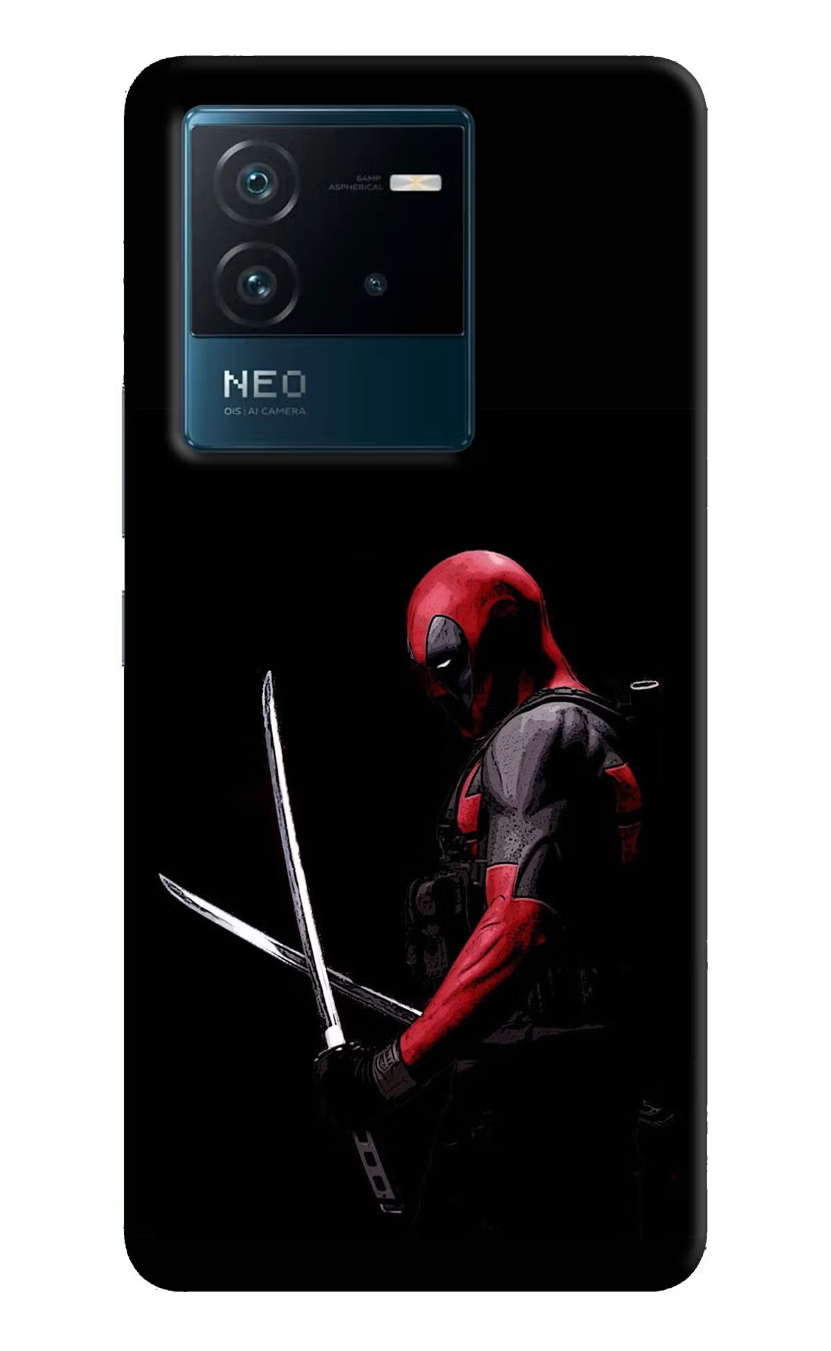 Deadpool IQOO Neo 6 5G Hard Case Back Cover by Casekaro