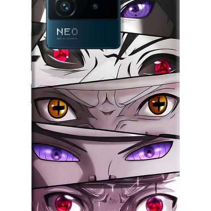 Naruto Anime IQOO Neo 6 5G Hard Case Back Cover by Casekaro