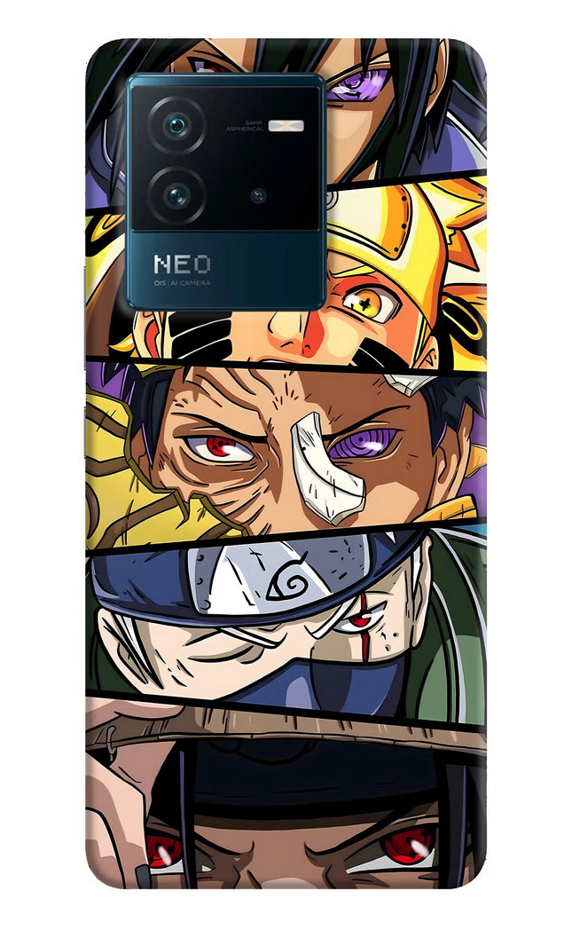 Naruto Character IQOO Neo 6 5G Hard Case Back Cover by Casekaro