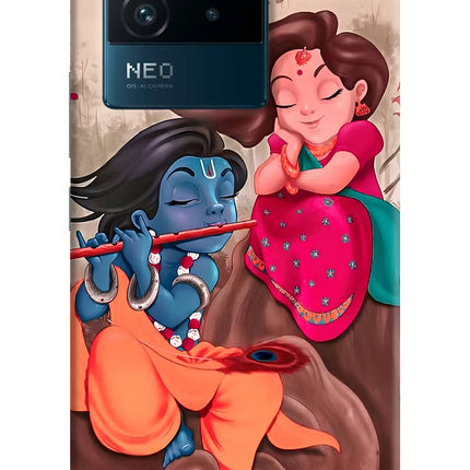 Radhe Krishna IQOO Neo 6 5G Hard Case Back Cover by Casekaro