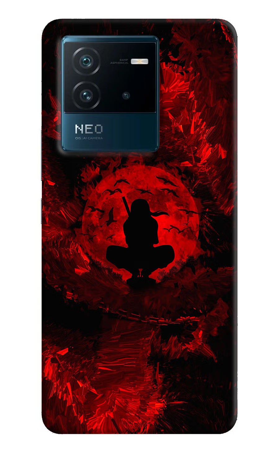 Itachi Uchiha IQOO Neo 6 5G Back Cover, Hard case