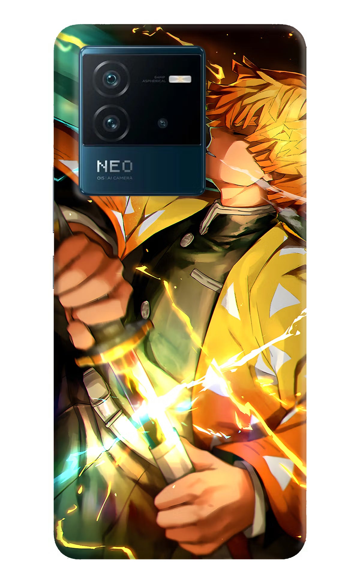 Demon Slayer IQOO Neo 6 5G Hard Case Back Cover by Casekaro
