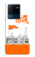 Jai Shree Ram Hindu IQOO Neo 6 5G Hard Case Back Cover by Casekaro