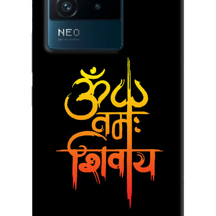 Om Namah Shivay IQOO Neo 6 5G Hard Case Back Cover by Casekaro