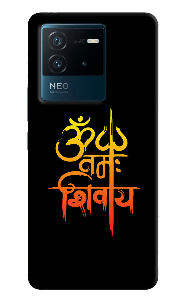 Om Namah Shivay IQOO Neo 6 5G Hard Case Back Cover by Casekaro
