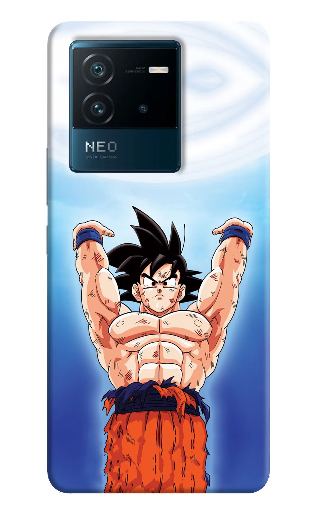 Goku Power IQOO Neo 6 5G Hard Case Back Cover by Casekaro