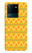 Tribal Pattern IQOO Neo 6 5G Hard Case Back Cover by Casekaro
