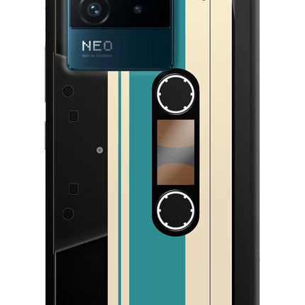 Cassette IQOO Neo 6 5G Hard Case Back Cover by Casekaro