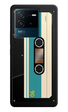 Cassette IQOO Neo 6 5G Hard Case Back Cover by Casekaro