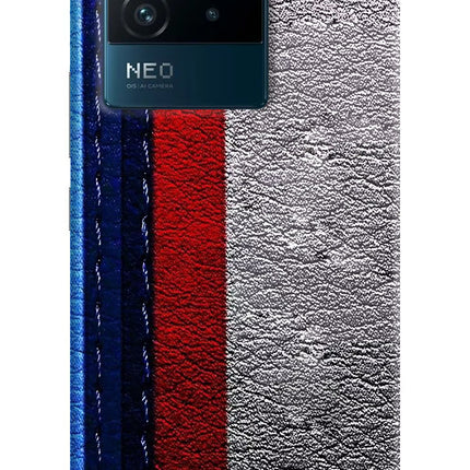 BMW Stripes IQOO Neo 6 5G Hard Case Back Cover by Casekaro