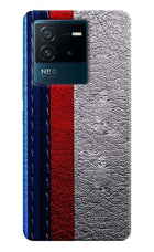 BMW Stripes IQOO Neo 6 5G Hard Case Back Cover by Casekaro