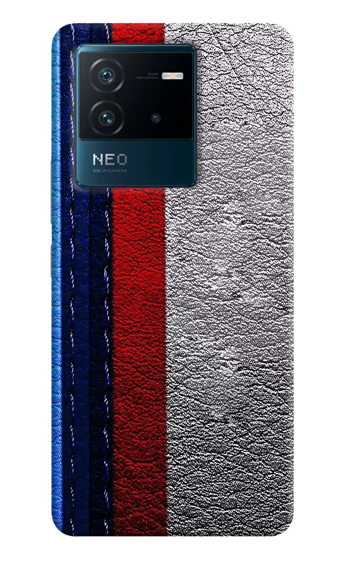 BMW Stripes IQOO Neo 6 5G Hard Case Back Cover by Casekaro