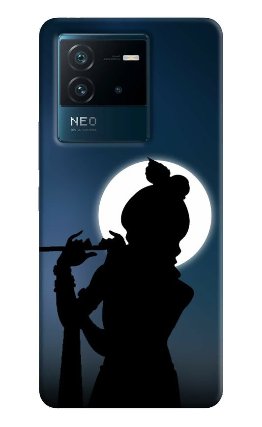 Shri Krishna Silhouette IQOO Neo 6 5G Hard Case Back Cover by Casekaro