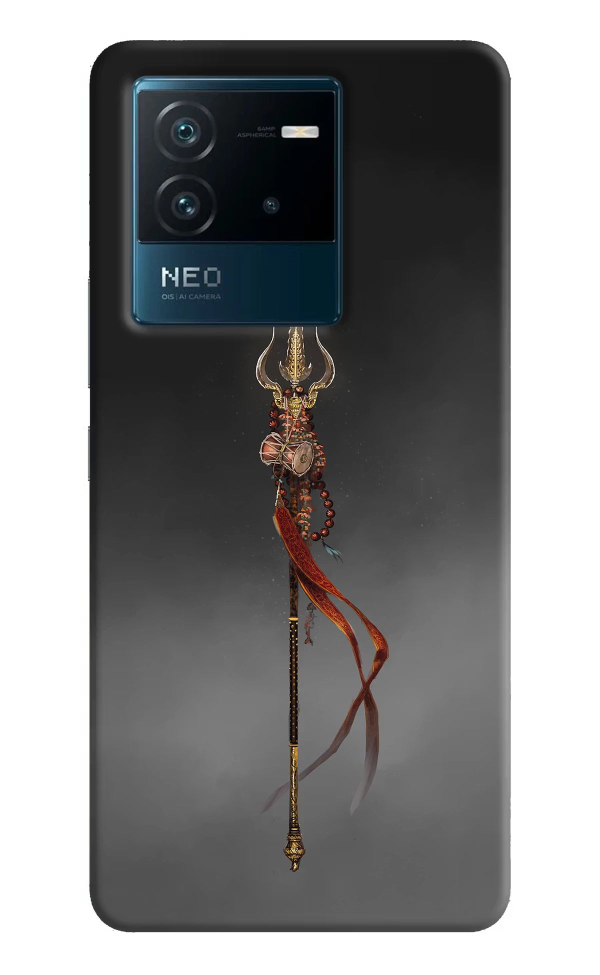 Shiv Trishul IQOO Neo 6 5G Hard Case Back Cover by Casekaro