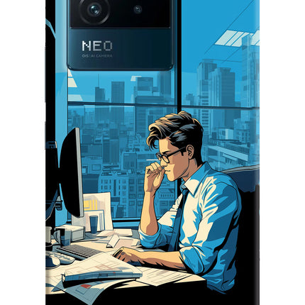 Focused Hustler (AI Generated) IQOO Neo 6 5G Hard Case Back Cover by Casekaro