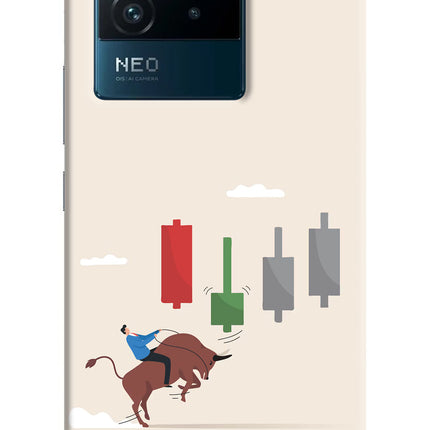 Bull Trading Momentum IQOO Neo 6 5G Hard Case Back Cover by Casekaro