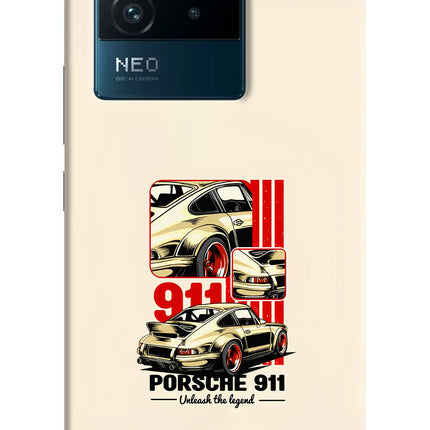 Classic Porsche 911 IQOO Neo 6 5G Hard Case Back Cover by Casekaro