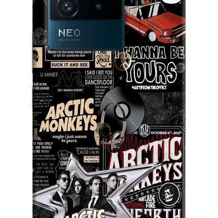 Arctic Monkeys IQOO Neo 6 5G Hard Case Back Cover by Casekaro