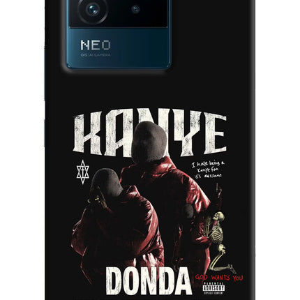 Donda Kanye West IQOO Neo 6 5G Hard Case Back Cover by Casekaro