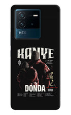 Donda Kanye West IQOO Neo 6 5G Hard Case Back Cover by Casekaro