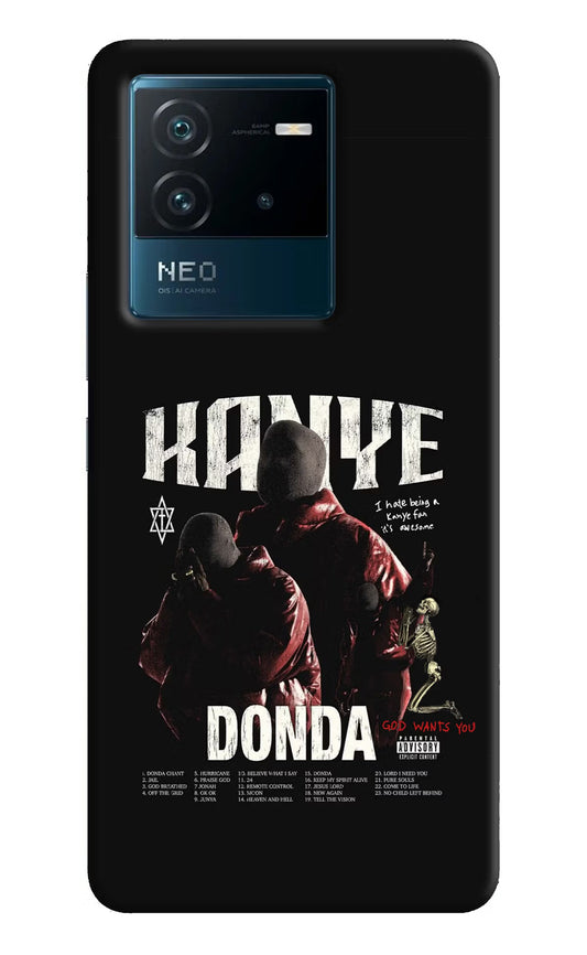 Donda Kanye West IQOO Neo 6 5G Hard Case Back Cover by Casekaro