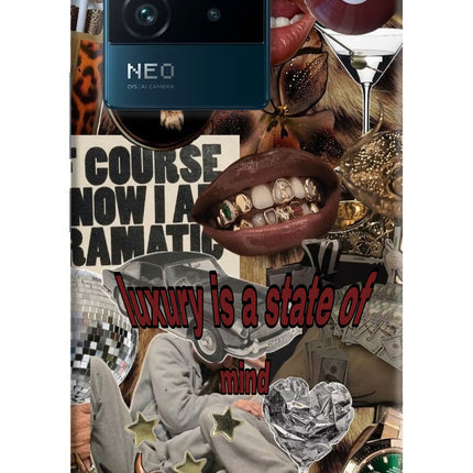 Luxury IQOO Neo 6 5G Hard Case Back Cover by Casekaro
