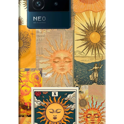 Sun IQOO Neo 6 5G Hard Case Back Cover by Casekaro