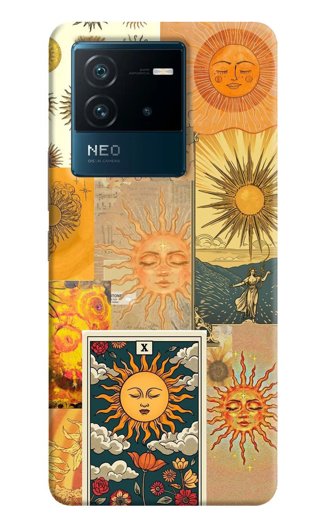 Sun IQOO Neo 6 5G Hard Case Back Cover by Casekaro