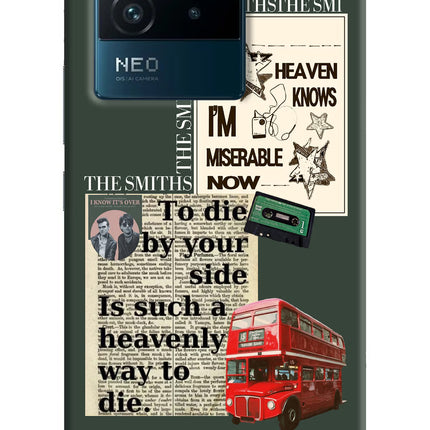 The Smiths IQOO Neo 6 5G Hard Case Back Cover by Casekaro