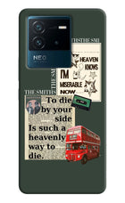 The Smiths IQOO Neo 6 5G Hard Case Back Cover by Casekaro