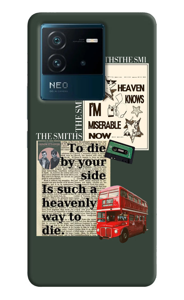 The Smiths IQOO Neo 6 5G Hard Case Back Cover by Casekaro