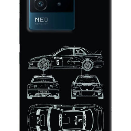 WRC'99 IQOO Neo 6 5G Hard Case Back Cover by Casekaro