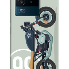 Classic Cafe Racer 99 IQOO Neo 6 5G Hard Case Back Cover by Casekaro