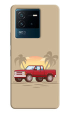 Desert Classic Drive IQOO Neo 6 5G Hard Case Back Cover by Casekaro