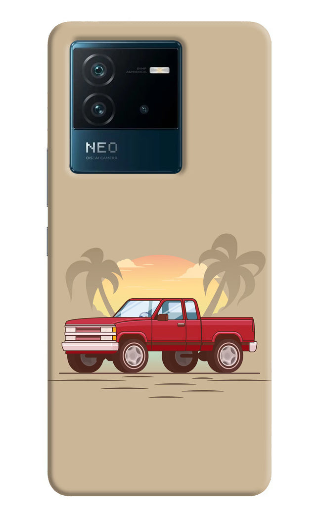 Desert Classic Drive IQOO Neo 6 5G Hard Case Back Cover by Casekaro