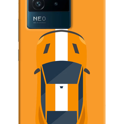 Highway Pursuit IQOO Neo 6 5G Hard Case Back Cover by Casekaro