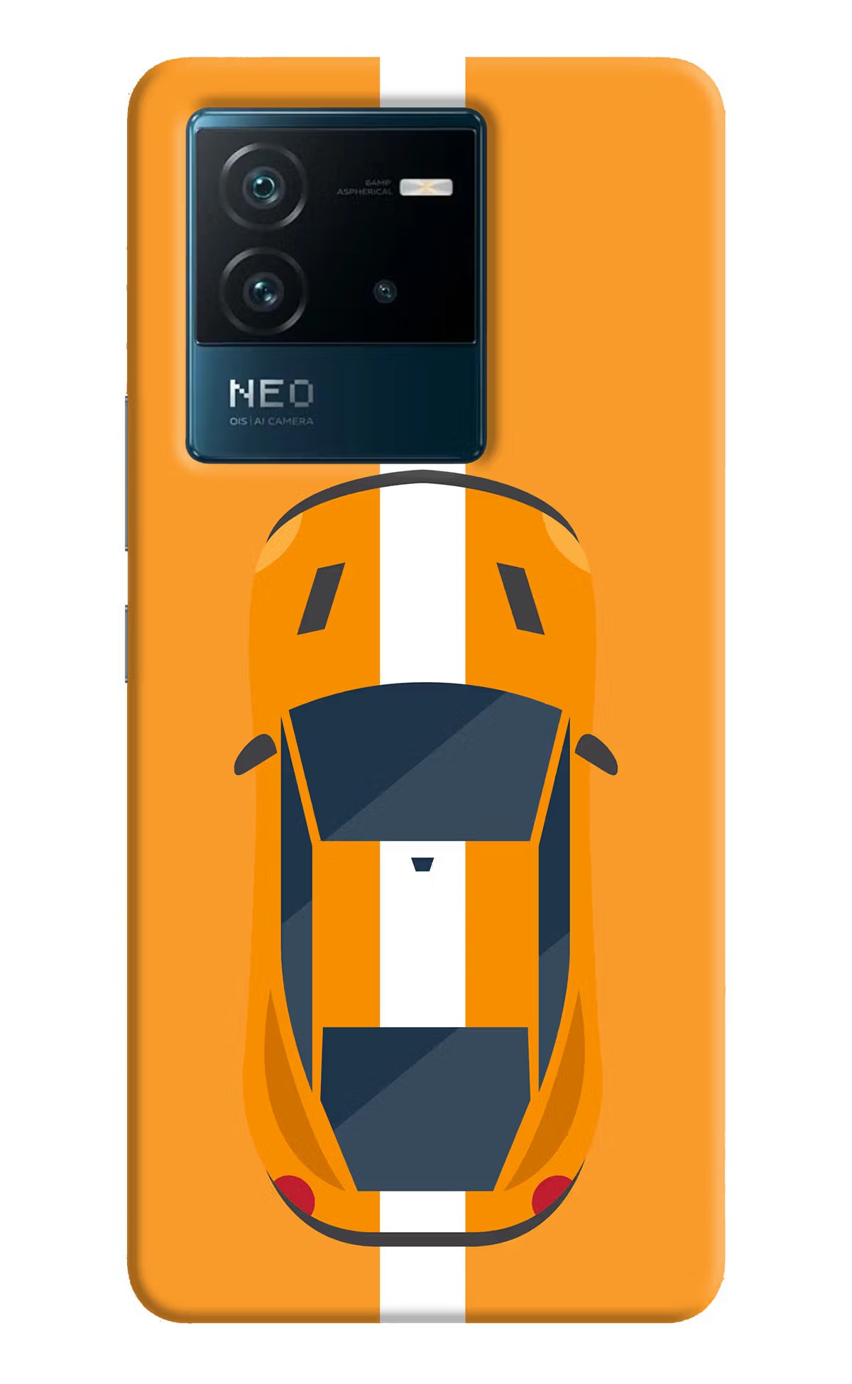 Highway Pursuit IQOO Neo 6 5G Hard Case Back Cover by Casekaro