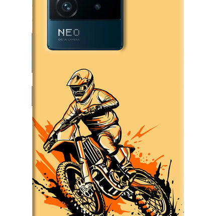 Off-Road Fury IQOO Neo 6 5G Hard Case Back Cover by Casekaro