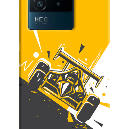 Track King IQOO Neo 6 5G Hard Case Back Cover by Casekaro