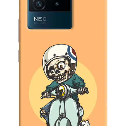Undead Biker IQOO Neo 6 5G Hard Case Back Cover by Casekaro