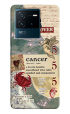 Cancer Zodiac IQOO Neo 6 5G Hard Case Back Cover by Casekaro