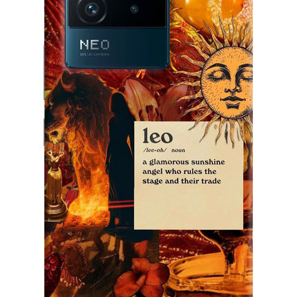 Leo Zodiac IQOO Neo 6 5G Hard Case Back Cover by Casekaro