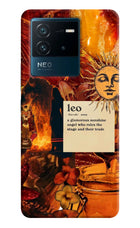 Leo Zodiac IQOO Neo 6 5G Hard Case Back Cover by Casekaro