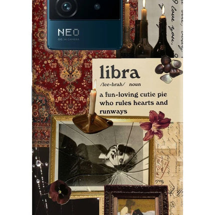 Libra Zodiac IQOO Neo 6 5G Hard Case Back Cover by Casekaro