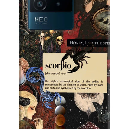Scorpio Zodiac IQOO Neo 6 5G Hard Case Back Cover by Casekaro