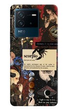 Scorpio Zodiac IQOO Neo 6 5G Hard Case Back Cover by Casekaro